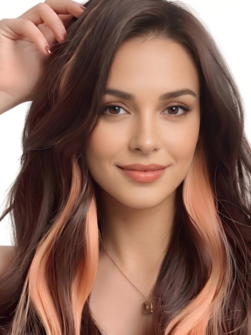 Curly Hair Hanging Ears, Highlighting Hair Extension