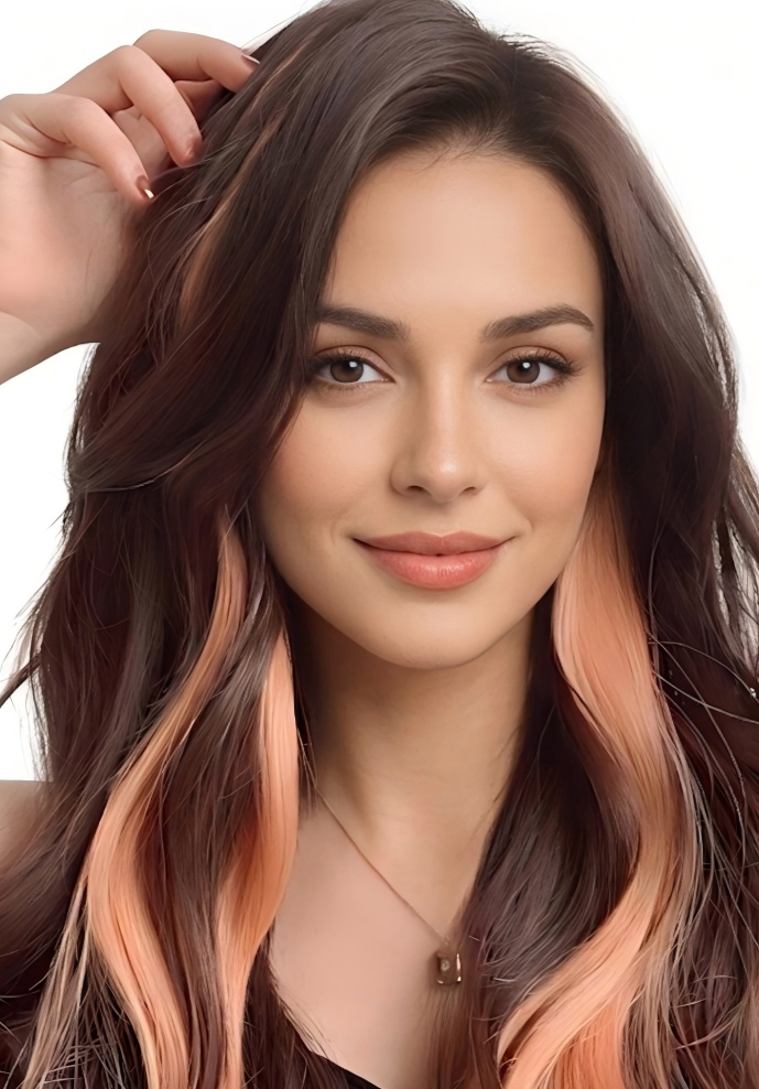 Curly Hair Hanging Ears, Highlighting Hair Extension