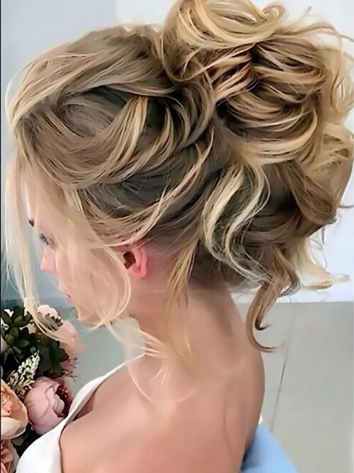 Daily Snap | Tousled Chic – Premium Synthetic Messy Curly Claw Clip Bun