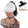 Quick Go | AirFlow Ponytail Visor | Visor with Hair