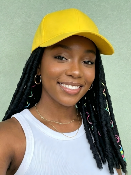 Quick Go | Baseball Cap Wig with Faux Locs Braids