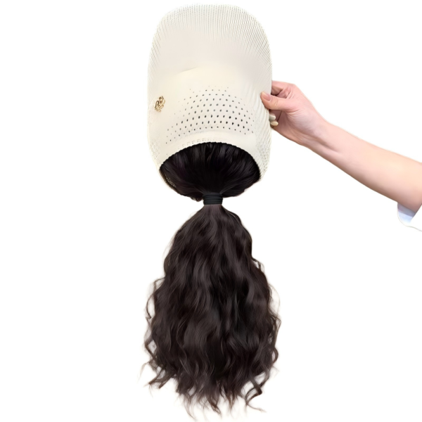 Quick Go | AirFlow Ponytail Visor | Visor with Hair