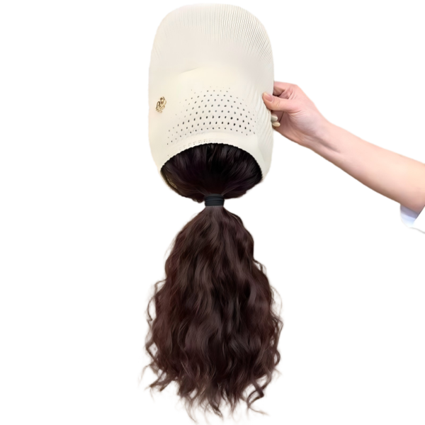 Quick Go | AirFlow Ponytail Visor | Visor with Hair
