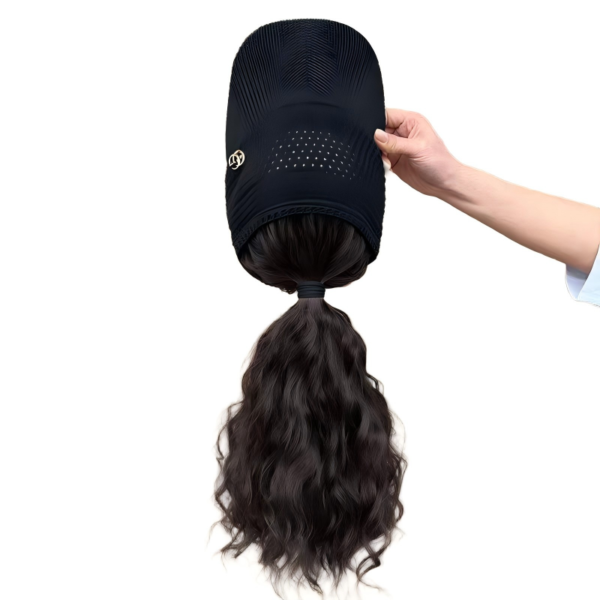 Quick Go | AirFlow Ponytail Visor | Visor with Hair
