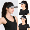 Quick Go | Instant Ready Sporty Visor | Visor with Hair Attached