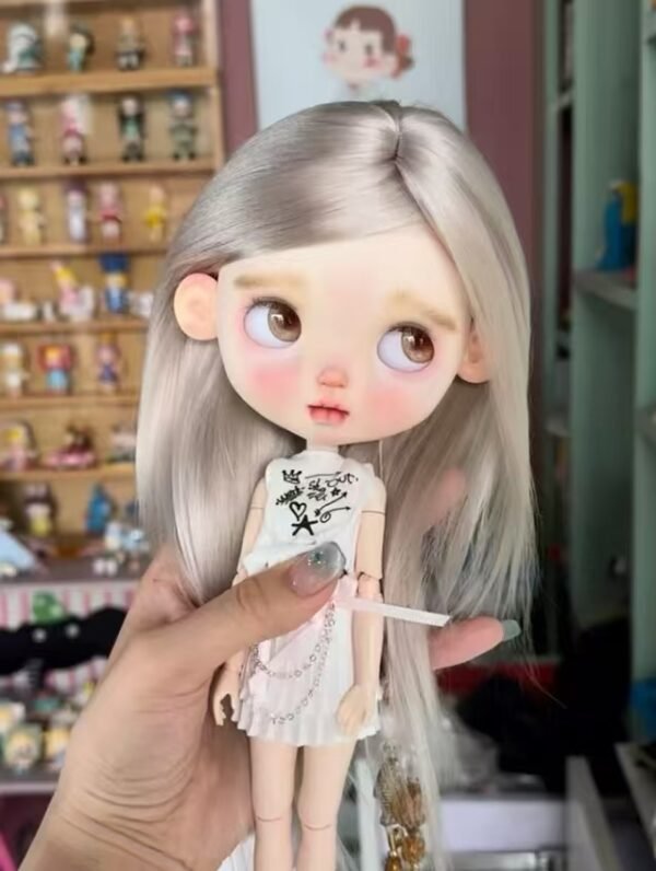 3 Make-to-Order| 10.5 inches Doll Wig (Wig Only) | Morning Flax, Mystic Aurora, Mocha Academy, Elven Song, Twilight Violet, Sakura Bubble