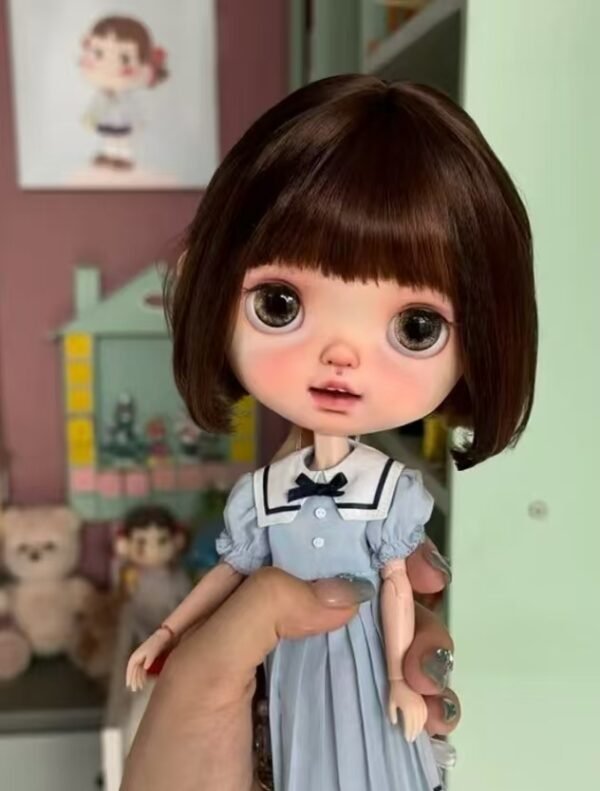 4 Make-to-Order| 10.5 inches Doll Wig (Wig Only) | Morning Flax, Mystic Aurora, Mocha Academy, Elven Song, Twilight Violet, Sakura Bubble