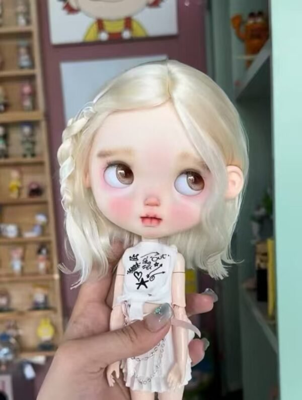 5 Make-to-Order| 10.5 inches Doll Wig (Wig Only) | Morning Flax, Mystic Aurora, Mocha Academy, Elven Song, Twilight Violet, Sakura Bubble