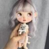 6 Make-to-Order| 10.5 inches Doll Wig (Wig Only) | Morning Flax, Mystic Aurora, Mocha Academy, Elven Song, Twilight Violet, Sakura Bubble