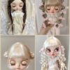 7.19 custom doll wig-1 Custom Doll Wig Studio | 1/3 1/4 1/6 BJD/ Blythe doll | Handcrafted
