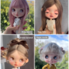 Make-to-Order | 10.5 inches Doll Wig | Misty Sakura, Cozy Latte, French Caramel, Playful Vanilla
