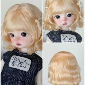 Make-to-Order | 6 inches Doll Wig | Creamy Lamb