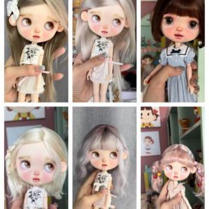 Make-to-Order| 10.5 inches Doll Wig (Wig Only) | Morning Flax, Mystic Aurora, Mocha Academy, Elven Song, Twilight Violet, Sakura Bubble