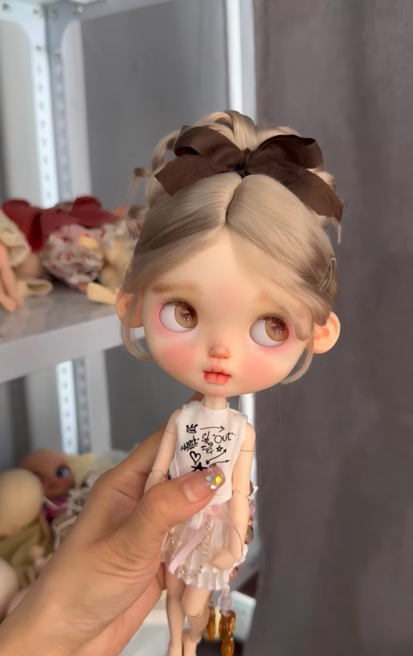 Make-to-Order | 10.5 inches Doll Wig | Misty Sakura, Cozy Latte, French Caramel, Playful Vanilla