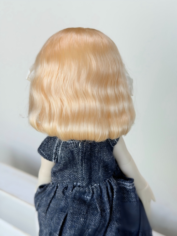 Make-to-Order | 6 inches Doll Wig | Creamy Lamb