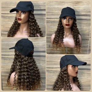 Bouncy Spiral | Long Spiral Curls | Baseball Cap-wig - Image 2