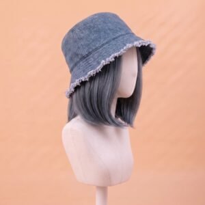 Frayed Bucket-wig | Washed Blue | Varies Hair Selections - Image 7