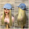 Vintage Sleek | Long Silky Straight | Baseball Cap-wig