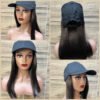 黑帽_长直发 Daily Sleek | Long Straight | Baseball Cap Wig
